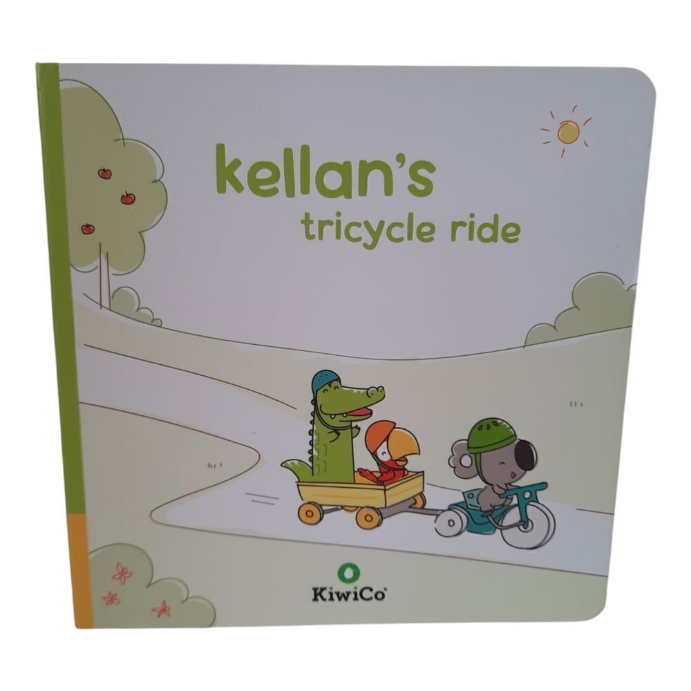 KiwiCo Kellan's tricycle ride book